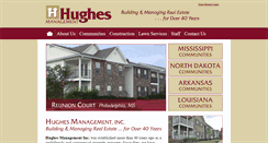 Desktop Screenshot of hughesmgt.com